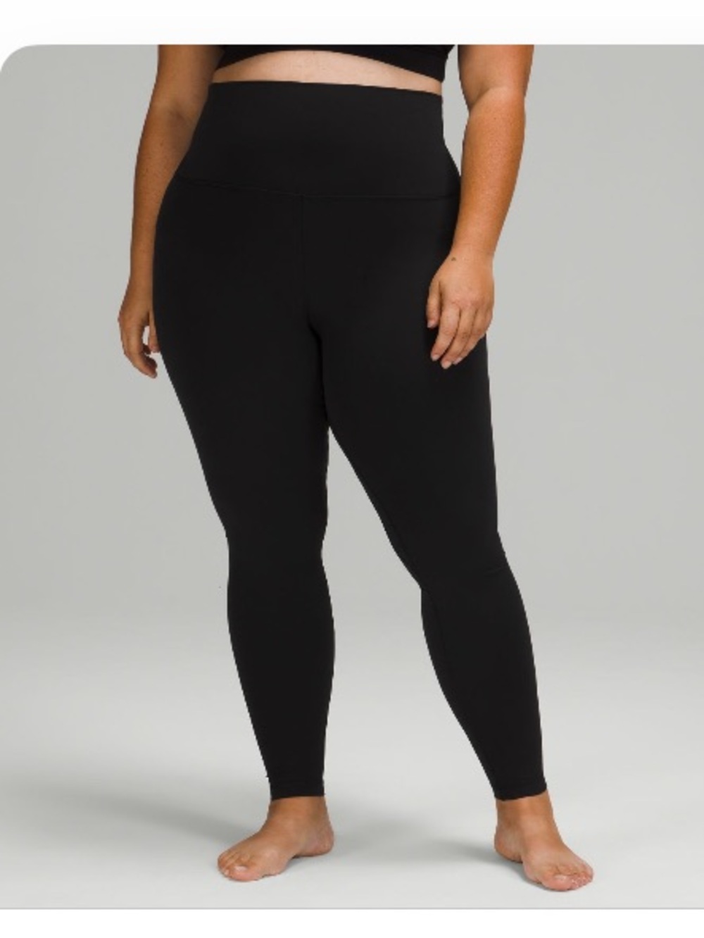 lululemon athletica Black Align Super High-Rise Full-Length Leggings 14